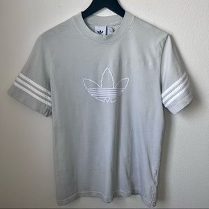 Adidas light grey t-shirt